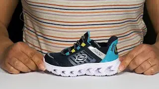 Детские кроссовки SKECHERS с подсветкой - Hypno - Flash 2.0 - Odelux (маленький ребенок/большой ребенок) Артикул: 9710876