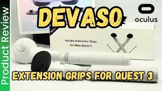 DEVASO Extension Grips for Quest 3