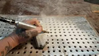 Carving dust collector table, homemade, wood carving table, dust collector