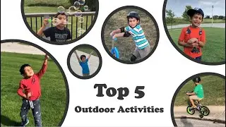 5 Outdoor Activities to keep Kids/Toddlers entertained during Quarantine Summer