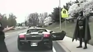 BATMAN Pulled Over In Lamborghini in Maryland    [HD] R.I.P. Lenny B. Robinson