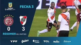 #TorneoSocios | Fecha 3 | resumen de Lan&uacute;s - River