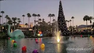 WDW: Disney's Hollywood Studios - Echo Lake Christmas Tree Lighting (12/12/25)