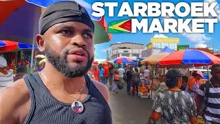 Внутри КРУПНЕЙШЕГО рынка Гайаны 🇬🇾 | Сердце Джорджтауна (ОБЯЗАТЕЛЬНО К ПОСЕЩЕНИЮ!)