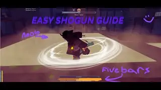 Full Shogun Moveset Guide! Deepwoken: Vow of Iron