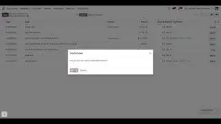 Delete bank transactions in Odoo 17