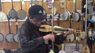 Noah VanNorstrand demos the Cricket Travel Violin