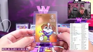 Topps Merlin Women's Euro 2025 10 Box Break #2 (13/08/25)