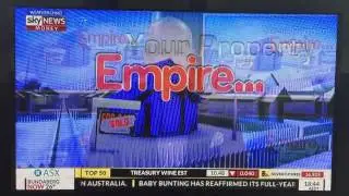 Damian Steele Interview with Chris Gray 'Your Property Empire' on Sky News