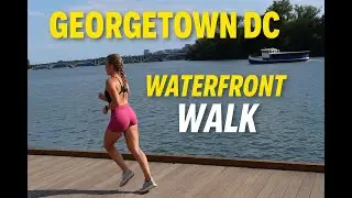 Georgetown DC Street Walk 4K | Washington DC Walking Tour