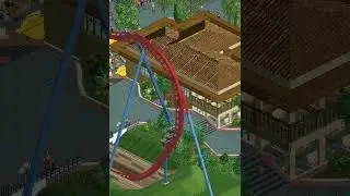 OpenRCT2 Rollercoaster: Sheikra! #rollercoastertycoon2 #openrct2