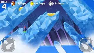 Flappy Golf 2 CRYSTAL CLIFFS HOLE 1-9 Superstar Walkthrough