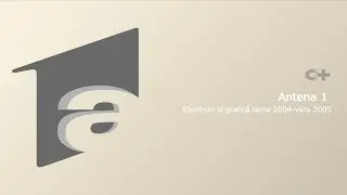 Antena 1 ident-uri și grafică iarna 2004-vara 2005