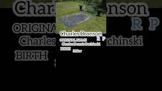 【visit to a grave】Charles Bronson【Famous Memorial】 #rip #gravestones