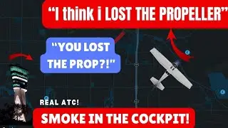 Lucky Escape: Beech A36 Ditched After Engine Failure & Cockpit Smoke! #atc