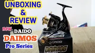 Unboxing Dan Review Reel Daimos Terbaru || NEW DAIDO DAIMOS PRO SERIES 4000
