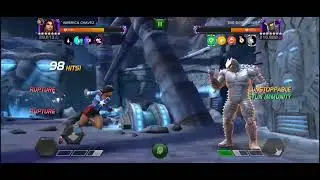 summer of suffering Easy Solo of Destroyer. America Chawez.... #mcoc #marvel
