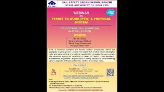 Webinar on Permit to Work (PTW) & Protocol System