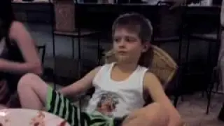 Finn dancing in Uncle Norms