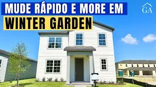 CASA PARA MUDAR E MORAR EM WINTER GADEN, REGI&Atilde;O MARAVILHOSA DE ORLANDO COM BOAS ESCOLAS!