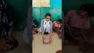 Trainee teacher is performing Motor skills activity #mamtaankit