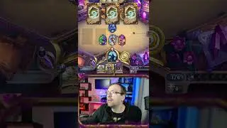 А ОН ВСЕГО ЛИШЬ ХОТЕЛ ПОЗДРАВИТЬ С НОВЫМ ГОДОМ  #hearthstone #хс #arena  #арена #hs #shorts  #арена