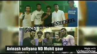 Avinash sufiyana with Mohit Gaur 2nd runner-up India's Raw star ⭐🎙️🎸