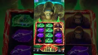 KING KONG SLOT SURPRISE BONUS!🎰 #slotscasinogames #casino #gaming