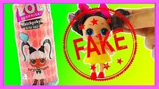 FAKE L.O.L Surprise HAIRGOALS UNBOXING