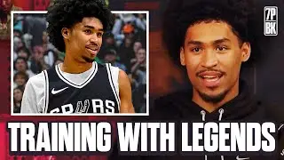 Dylan Harper on Training With Giannis & Which NBA Legend He Compares To