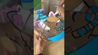 Idea para pintar un globo burbuja😍❤️