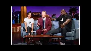 'Sharknado' Gets Shaquille O'Neal-ified in 'Shaqnado' Spoof From James Corden and Victoria Beckham