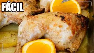 EL POLLO a la NARANJA más DELICIOSO 🍗🍊 ¡Receta SÚPER FÁCIL!