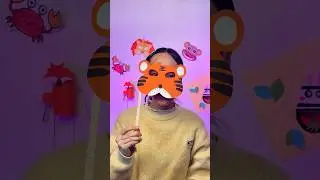 Tiger Mask Craft for Kids | Fun Learning Activity #learningforkids #toys