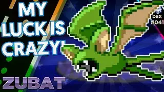 FULL ODDS SHINY!! Insane Shiny Zubat! | Pokemon HGSS Reaction!