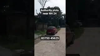 Authority plots Near Nh 24 ][ Crossing Republic
