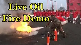 Oil Fire Demo | Fire Training