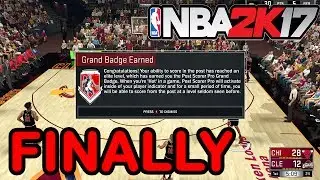 HOW TO GET THE POST SCORER PRO GRAND BADGE - NBA 2K17