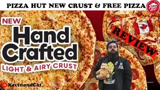 Pizza Hut New Handcrafted Pizza REVIEW ! Do you want a free Pizza ?