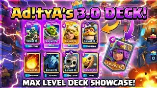 ​🏆 ULTIMATE Level 15 EVO Mortar and Skeleton Barrel Deck! 💨 3.0 Elixir Cycle | Clash Royale #Shorts