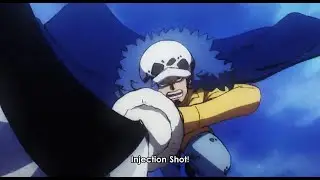 Injection Shot in 3 Languages  | Trafalgar D.Water Law