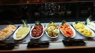 Buffet principal, Hilton Hotel - Punta Cana