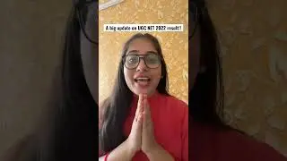 *Watch here* A big update on NTA UGC NET 2022 result! Niharika Jaiswal