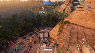 Star Wars Battlefront 2 RogueZeroRendar Exploiting the map glitch with AT-ST