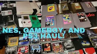 NES, Gameboy and PS3 Retro Video Game Pickups!