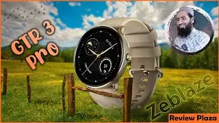 Zeblaze GTR 3 Pro Smartwatch Full Review 2023 | Review Plaza
