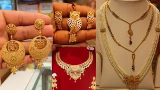 Sitahar/Necklace/Mangalsutra/Pendant & Kanbala Designs From 14000 With Making & GST@crazyjenagold