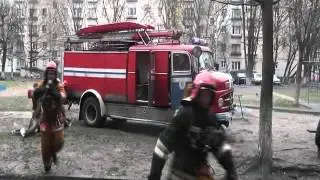 17 11 13 Приезд на пожар  Светлогорск