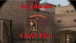 Sot Edward || 4 Kills AWP Play (Mirage)