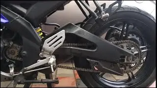 Yamaha R15 V2 | Chain slack | Reasons for noise and uneven wear of sprockets | Malayalam